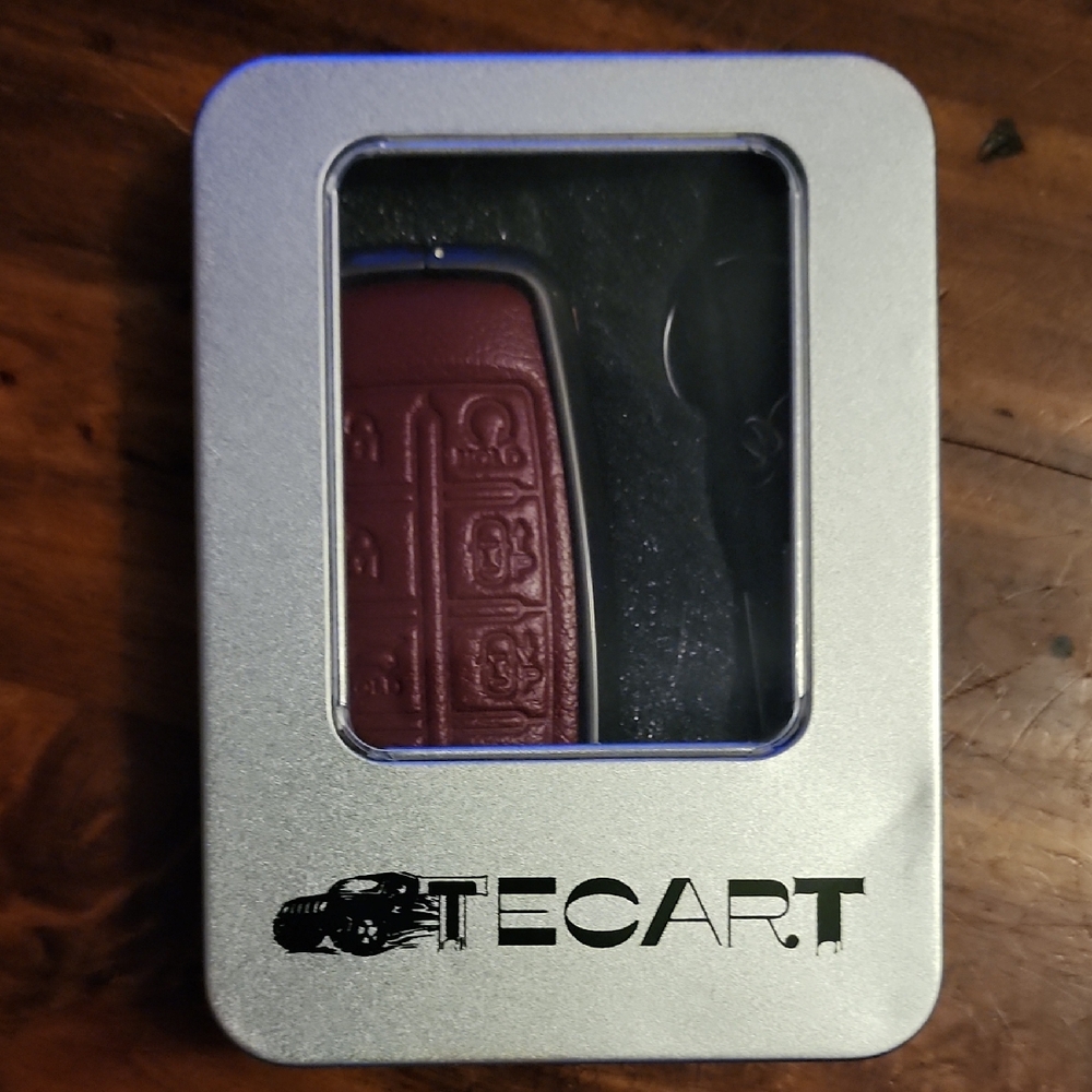 💥NEW Tecart Burgundy Key Fob Cover